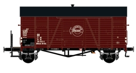 Exact-Train EX24004 - H0 - Gedeckter Güterwagen Mrs Oppeln Expresswagen, DR, Ep. IV